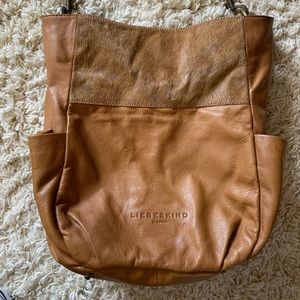 Liebeskind Camel color hobo/cross body bag